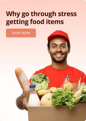 Why go through stress getting food items