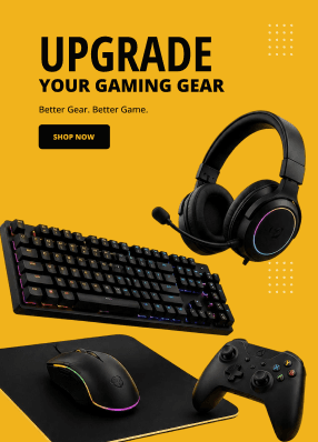 Upgrade your gaming gear right now