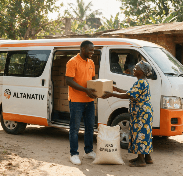Altanativ Village Delivery Van and Delivery