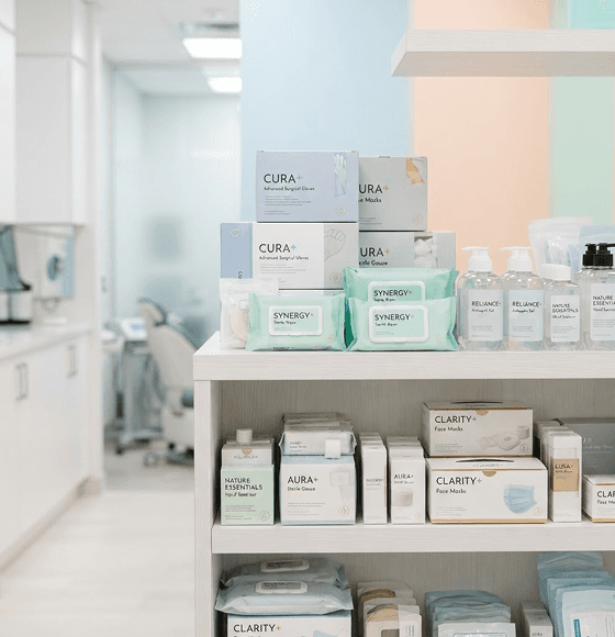 Medical and Elderly Care Products Shelf